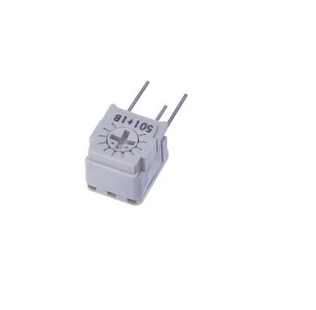 FT-63ETS102 Through Hole Trimmer Potentiometer 0.5W Side Adjust Nidec Components