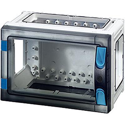 FP 0140 HENSEL FP Series Grey Polycarbonate Junction Box, IP66, 140 x 216 x 126mm