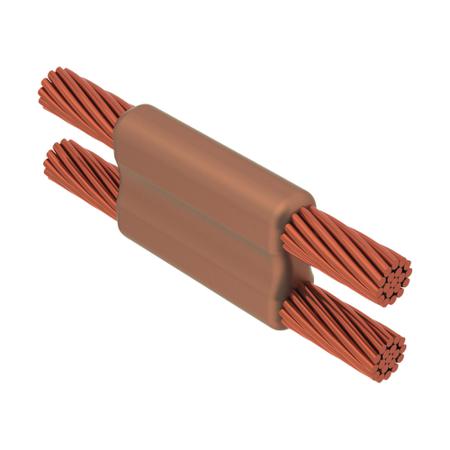 PTCY2Y2 nVent ERICO Cadweld Graphite Cable Joint Connector Block, Straight Joint Type , 35mm²