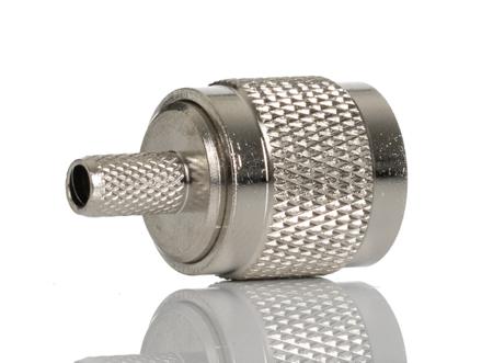 246-9477 RS PRO, Plug Cable Mount TNC Connector, 50Ω, Crimp Termination, Straight Body