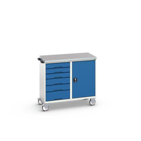 16927123-11 Bott Steel Trolley Trolley, 1050 x 600 x 980mm, 200kg Load