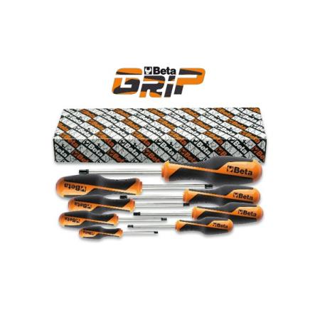 1265ES/S8 BETA Slotted Screwdriver Set, 8-Piece