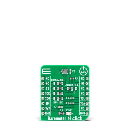 MIKROE-4190 MikroElektronika Barometer 3 Click for DPS368