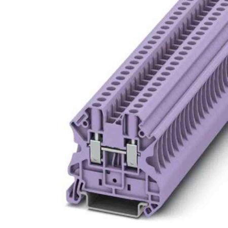 3044607 Phoenix Contact  UT 4 Series Violet, 0.14 → 6mm², Screw Termination, ATEX, IECEx