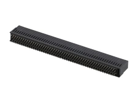 170673-1200 Molex 1706 Series Vertical Edge Connector, Edge Mount, 200-Contacts, 0.8mm Pitch, Through Hole Termination