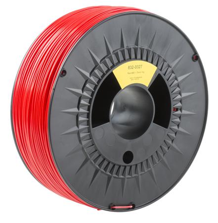 832-0327 RS PRO 1.75mm Red ABS 3D Printer Filament, 1kg