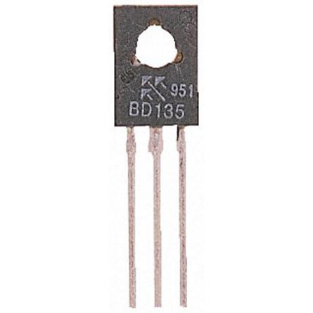 BD677 STMicroelectronics  NPN Darlington Transistor, 4 A 60 V HFE:750, 3-Pin SOT-32