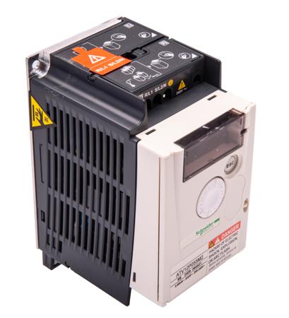 ATV12P055M2 Schneider Electric ALTIVAR 12 Inverter Drive with EMC Filter, 1-Phase In, 200 → 240 V ac, 8 A