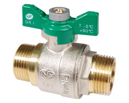 568003 Sferaco Nickel Plated Brass Ball Valve, Ball Valve, Threaded, BSP 3/8in, 40bar Operating Pressure
