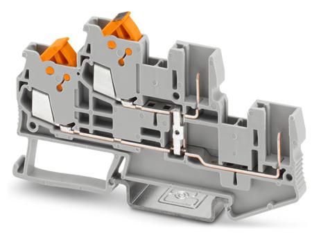 3206377 Phoenix Contact  QTTCB 1 5/ 2P-PV Series Grey, 0.25 → 1.5mm²