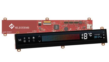 ULCD-104DCT 4D Systems  TFT LCD Colour Display / Touch Screen, 10.4in, 1024 x 100pixels