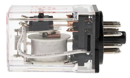 349-327 RS Pro DPDT Non-Latching Relay Plug In, 24V ac Coil, 10 A General Purpose Relay