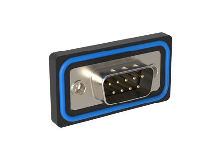 L17ED09P10 Amphenol Communications Solutions ED 9 Way PCB Mount, Through Hole D-sub Connector Plug, 2.77mm Pitch