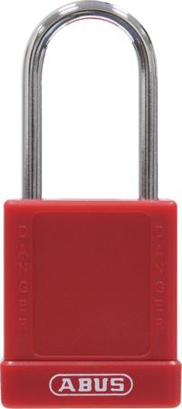 77569 ABUS Key Aluminium Padlock, 6.35mm Shackle, 40.08mm Body