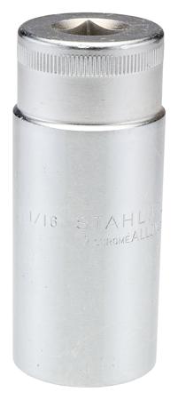 03420050 STAHLWILLE 1/2 in Drive 1 1/16in Deep Socket, 12 point, 84 mm Overall Length