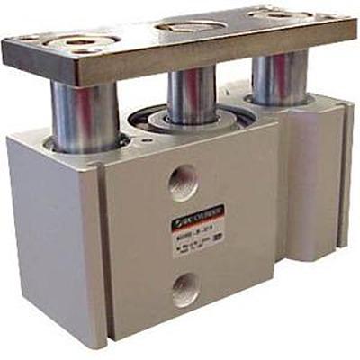 MGQL16-40 SMC Pneumatic Guided Cylinder - , 16mm Bore, 40mm Stroke, MGQL Series, Double Acting