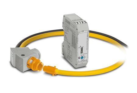 2910325 Phoenix Contact PACT RCP Series Rogowski Coil Current Transformer, 4000A Input, 1 A Output