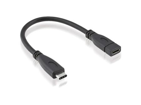 11-02-9015-10 Roline USB 3.2, Male USB C to Female USB C, 150mm