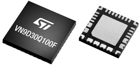VN9D30Q100FTR STMicroelectronics  6High Side, High Side Power Switch IC, QFN