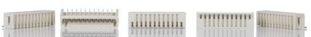 733-372 WAGO, 2.5mm Pitch, MCS, 12 Way, Right Angle, Pluggable Terminal Block, Header, Through Hole, Solder Termination,