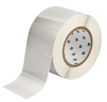 THT-19-434-1 Brady B-434A on Silver Label Printer Labels, 76.20 mm Width, 50.8mm Label Length