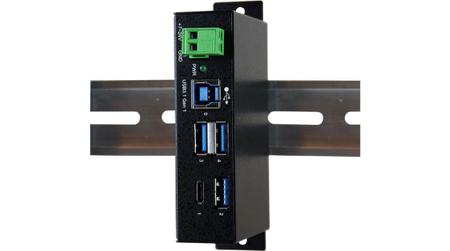 EX-1194HMS Exsys 4 Port USB 3.0, USB 3.1 USB B  Hub, 24 x 114.6 x 67.4mm