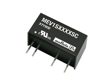 MEV1S1505SC Murata Power Solutions MEV1 1W Isolated DC-DC Converter Through Hole, Vin 13.5 → 16.5 V dc, Vout 5V dc