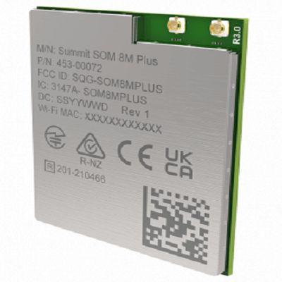 453-00072C Ezurio  3.0 → 3.6V WiFi Module, IEEE802.11ac/a/b/g/n I2C, SPI
