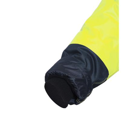 HVNEOYXXL Active Gear HVNEOY Navy/Yellow Unisex Hi Vis Jacket, XXL
