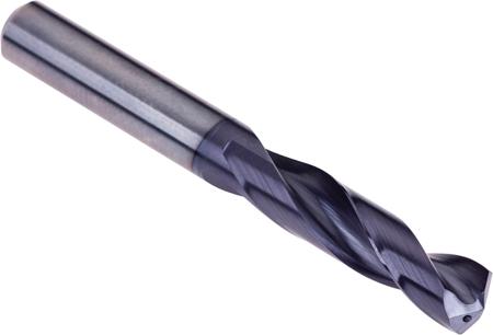 R46710-2 Dormer Carbide 10.2mm M Drill Drill Bit, 102 mm