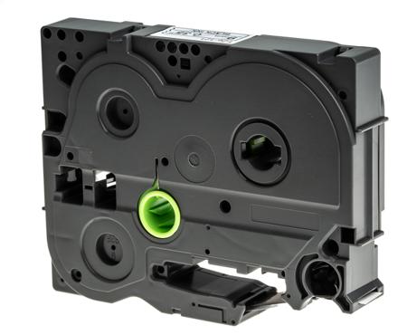 TZe-121 BROTHER , 9 mm Black on Transparent Label Printer Tape