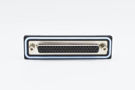 HDF-R62-213L011 Norcomp HDF 62 Way Right Angle Solder D-sub Connector Socket, 2.41mm Pitch, with 4-40 Screw Locks