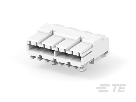 1-1534415-4 TE Connectivity RAST Series Right Angle Female Edge Connector, Cable Mount, 4-Contacts, 5mm Pitch, 1-Row, IDC