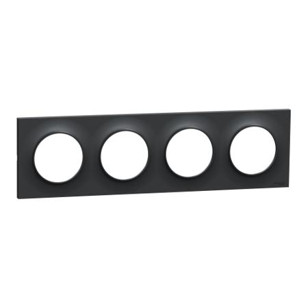 S540708 Schneider Electric Anthracite, 4 Gang, Odace