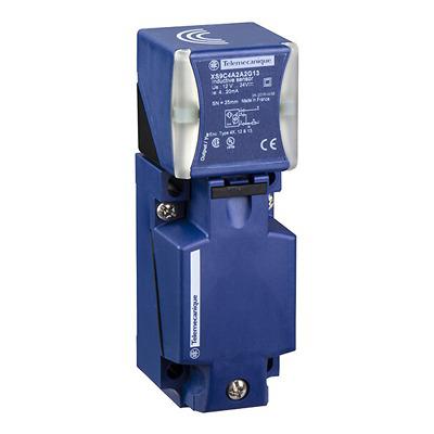 XS9C4A2A2G13 Telemecanique Sensors Inductive Fixed Proximity Sensor, 25 mm Detection, 2-Wire 4-20 mA, 12 → 24 V dc