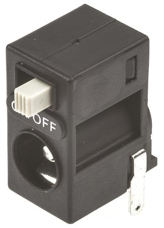 734-7378 RS PRO DC Socket Rated At 2.0A, PCB Mount, length 18.2mm, Silver