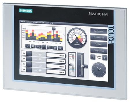 6AV2124-0JC01-0AX0 Siemens SIMATIC Series TP900 Comfort HMI Panel - 9 in, TFT Display, 800 x 480