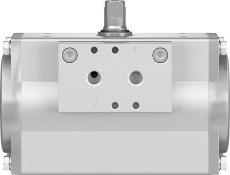 DFPD-20-RP-90-RD-F04-R3-EP Festo DFPD Series 8 bar Double Action Rotary Actuator, 90° Rotary Angle