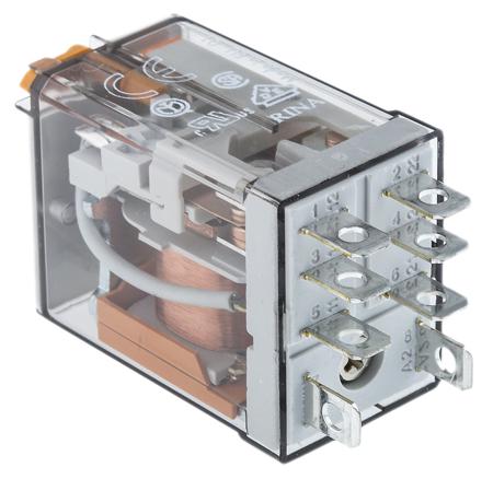 56-32-8-230-0040 Finder DPDT Non-Latching Relay Plug In, 230V ac Coil, 12 A