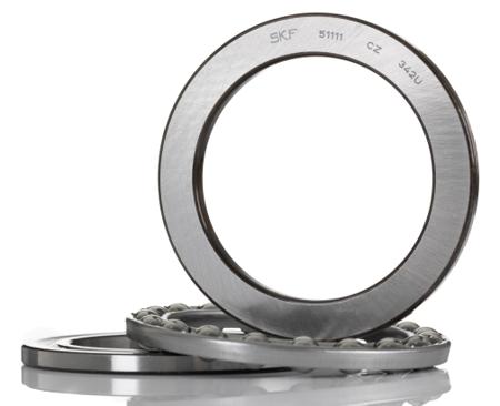 51111 SKF Thrust Ball Bearing - 55mm I.D, 78mm O.D