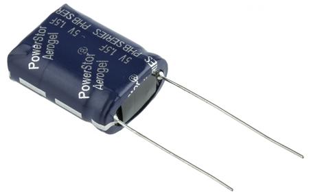 PHB-5R0V155-R Eaton 1.5F Supercapacitor -10 → +30% Tolerance 5V dc, Through Hole
