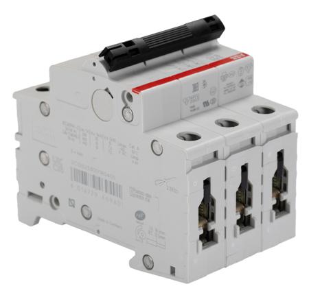 2CDS253001R0405--S203-B40 ABB System M Pro 40A MCB Mini Circuit Breaker3P Curve B, Breaking Capacity 6 kA