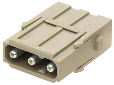 09140032602 HARTING Heavy Duty Power Connector Module, 40A, Male, Han-Modular Series, 3 Contacts