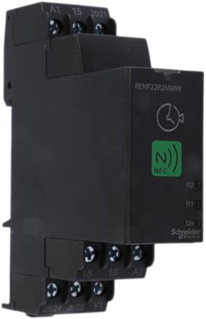 RENF22R2MMW Schneider Electric Harmony Time Series DIN Rail Mount Timer Relay, 12 → 240V ac/dc, 2-Contact, 0.1 s →