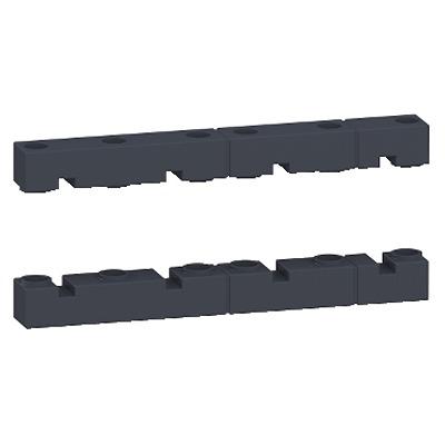 NSYBSA70 Schneider Electric NSY Series Thermoplastic Fixing Support for Use with Enclosure, 260 x 30 x 30mm