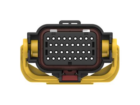 2430273-1 TE Connectivity, SUPERSEAL Automotive Connector Plug Black Cable Mount 34 Way, Through Hole Termination