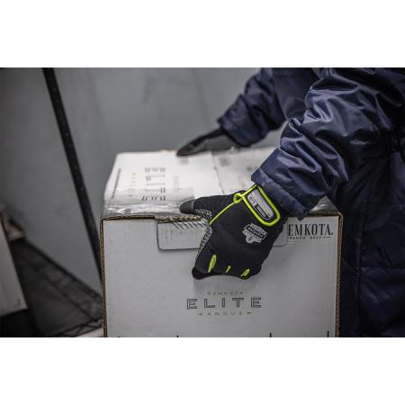 18154 Ergodyne ProFlex Black Cold Resistant Work Gloves, Size L
