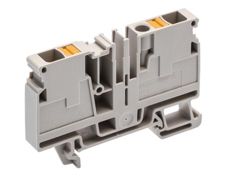 1992110000 Weidmuller  A Series Dark Beige, 6mm², Single-Level, Push In Termination, ATEX, IECEx