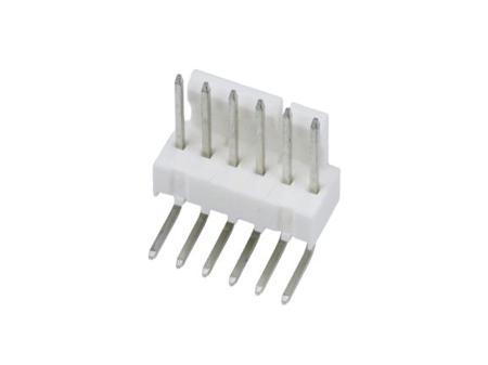 22053061 Molex KK 254 Series Right Angle Through Hole PCB Header, 6 Contact(s), 2.54mm Pitch, 1 Row(s), Shrouded
