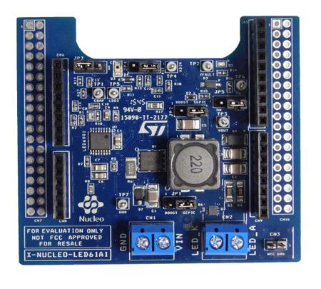 X-NUCLEO-LED61A1 STMicroelectronics , Expansion Board for LED6001 for STM32 Nucleo